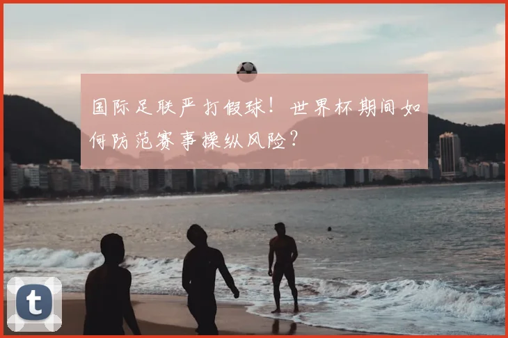 国际足联严打假球！世界杯期间如何防范赛事操纵风险？